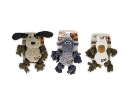 AFP LAMBSWOOL CUDDLEY ROPE ANIMAL Discount