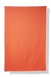 Cotton Blanket or Bedspread Maxi XL in Orange & Clay Beige Colors Fashion