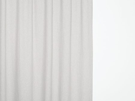 Recycled Wool Curtains Mid-Weight in Light Grey Colour Hot on Sale