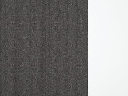 Recycled Wool Curtains Mid-Weight in Anthracite Colour For Cheap