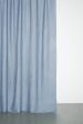 Recycled Wool Curtains Mid-Weight in Light Denim Colour Online now