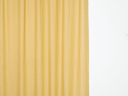 Recycled Wool Curtains Mid-Weight in Curry Colour Online Hot Sale