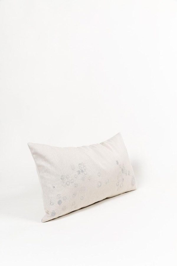 Satin Cotton Pillows and Cushions Hand Embroidered by Carmen Boog Discount