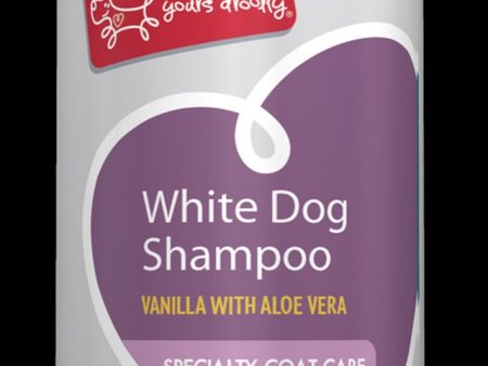 YOURS DROOLLY WHITE DOG SHAMPOO 500ML For Discount