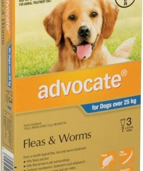 Advocate Flea Treatment For Dogs Over 25kg - 3 Pack Cheap