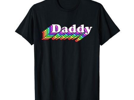 180g cotton round neck single side printed t-shirt, dad, gay dad bear, vintage LGBT rainbow, LGBTQ pride t-shirt, casual t-shirt for men and women, perfect t-shirt for holiday gift, Christmas gift, 2025 gift, New Year gift For Discount