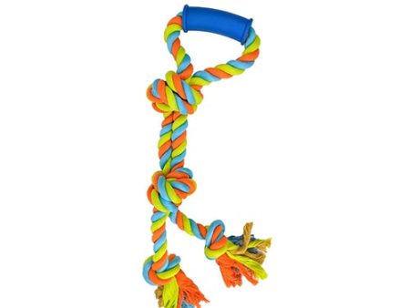 D TOY ROPE TUG W  HANDLE 55CM For Cheap