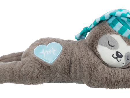 JUNIOR SLOTH WITH HEARTBEAT 34cm For Cheap