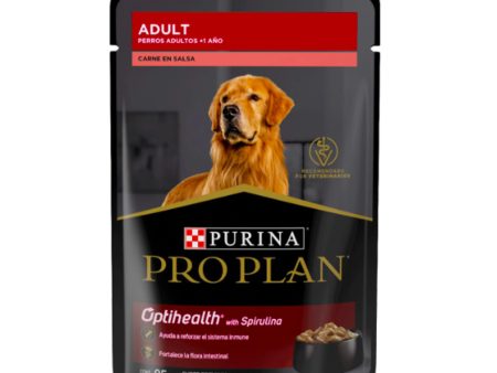 Proplan Pouch Perro Adulto Carne Hot on Sale