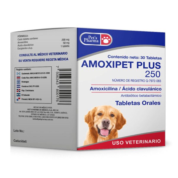 Amoxipet Plus 250 mg  (Tableta) Fashion