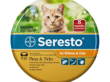 SERESTO FLEA AND TICK COLLAR FOR KITTENS & CATS For Sale