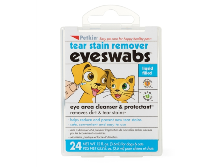 EYESWABS TEAR STAIN REMOVER on Sale