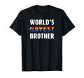 180g cotton round neck single side printed t-shirt, funny gay pride family shirts the gayest brother family t-shirts in the world, casual t-shirts for men and women, perfect t-shirt for holiday gifting, Christmas gifts, 2025 gifts, New Year gifts Online now