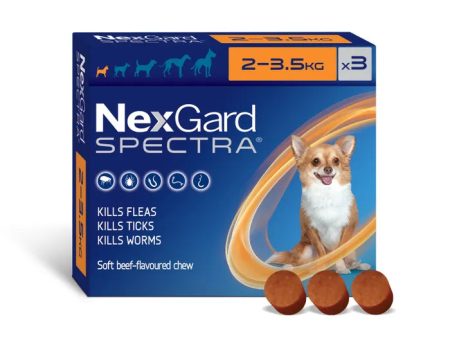 NEXGARD SPECTRA FLEA, TICK & WORM CHEWABLE 3PK Discount