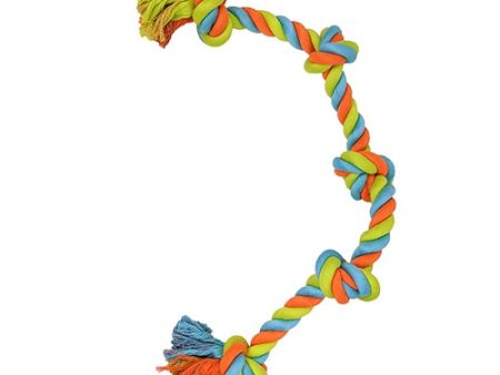 D TOY ROPE TUG 5 KNOT For Sale