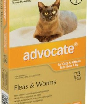 Advocate Flea Treatment For Cats Under 4kg Online