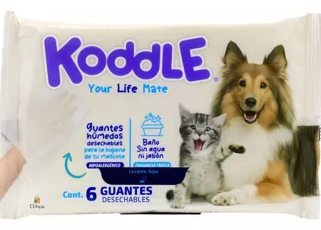 Koddle guantes de aseo para mascota For Sale