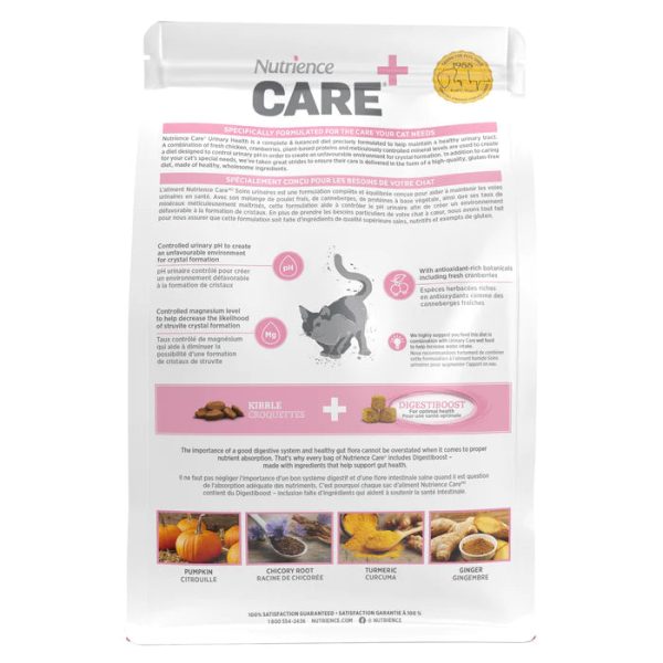 Nutrience CARE 2.27kg Cat Urinary Health Fashion