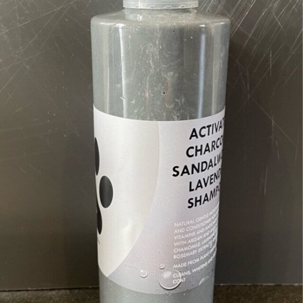 Activated charcoal, Sandalwood, Lavender Dog Shampoo Hot on Sale